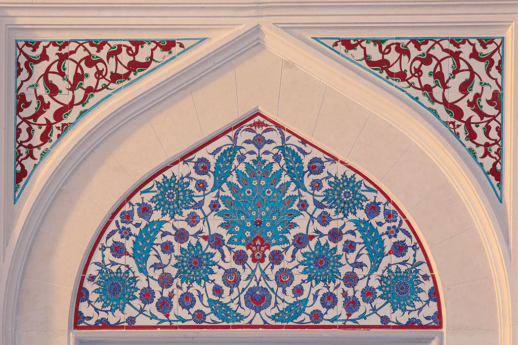 Islamic Tiles | Barbaros Hayrettin Pasha Mosque