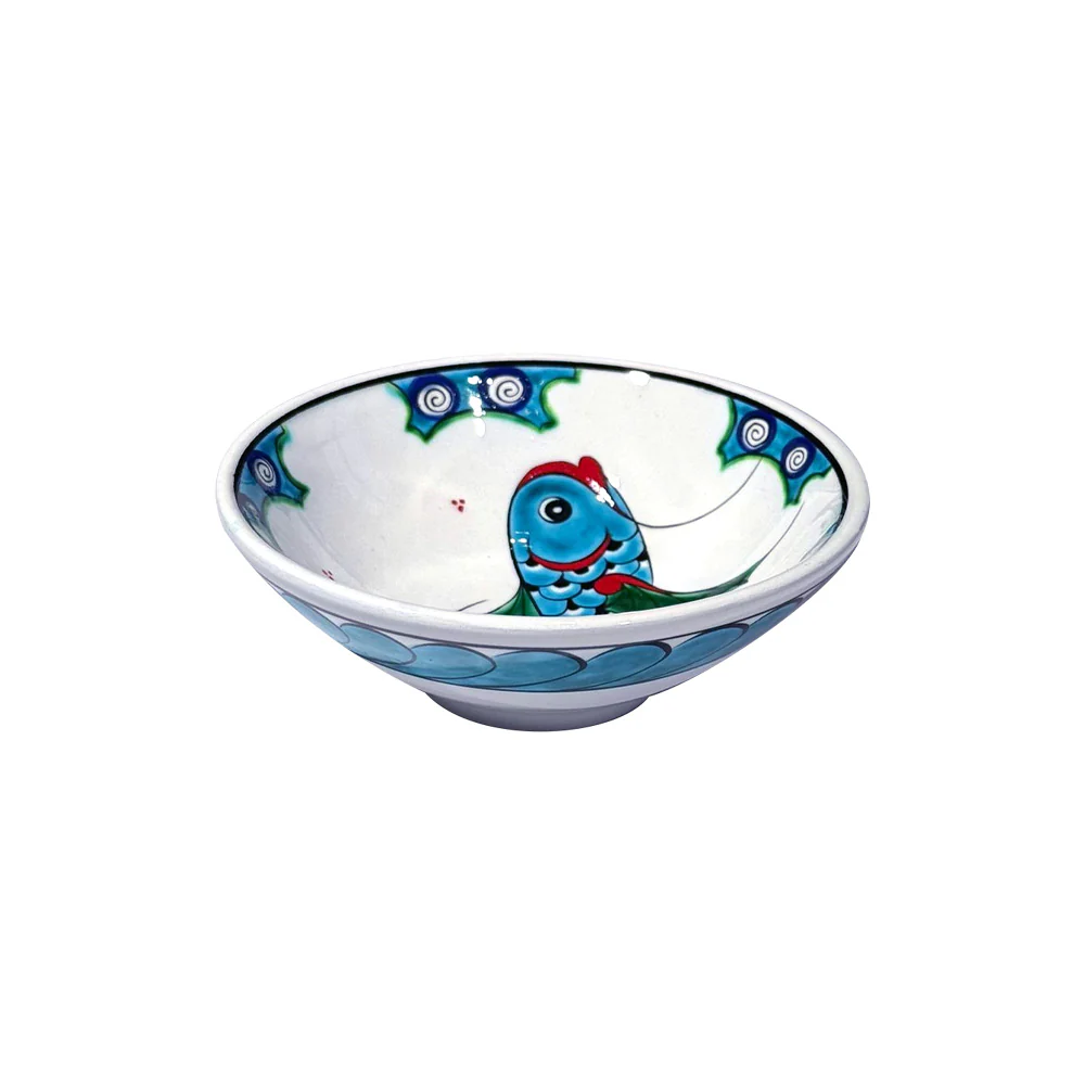 Iznik Bowl | Fish Motifs – Abundance and Motion Series