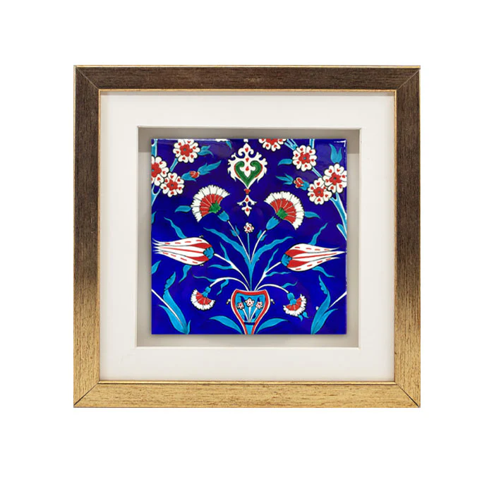 Iznik Ceramic Framed Tile | Topkapi Palace