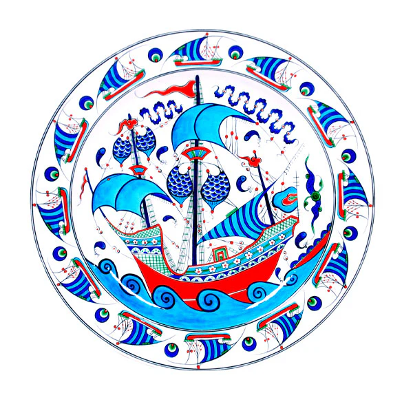 Iznik Collection Plate | Ship