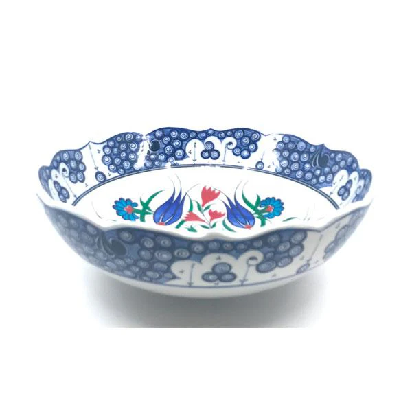 Iznik Floral Pattern Large Bowl