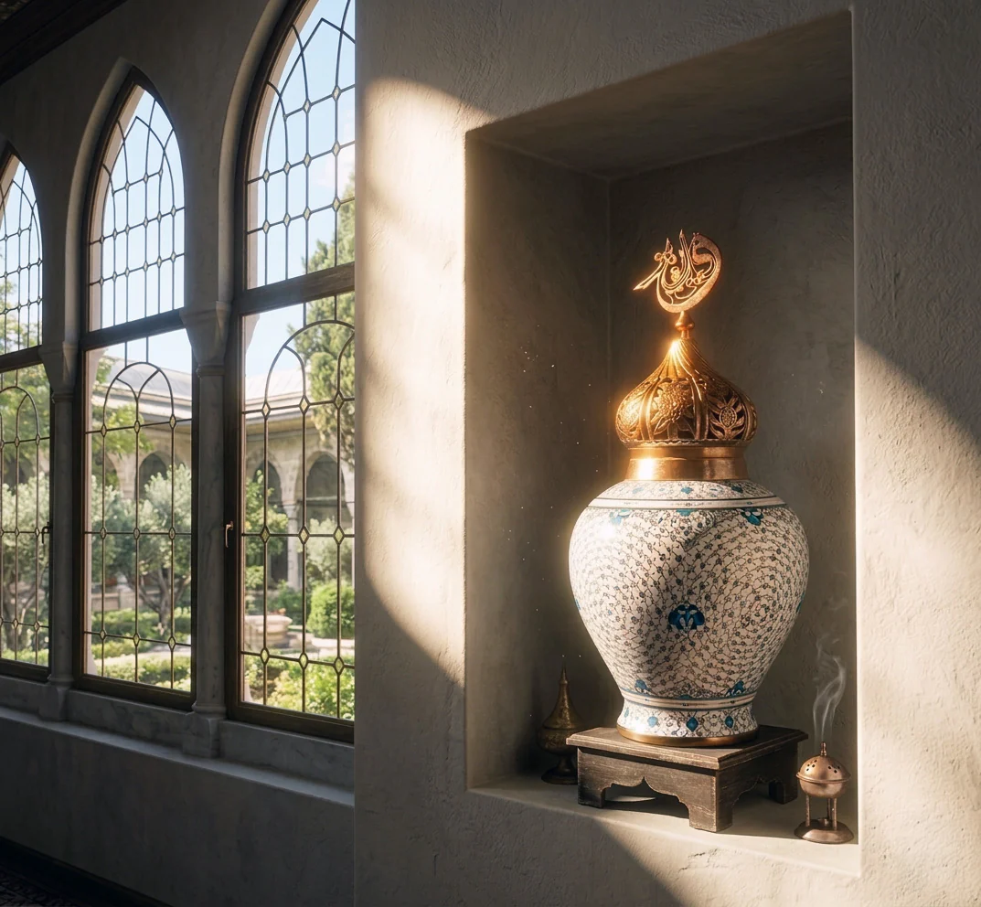 Iznik Large Ewer | Golden Horn Design - Image 3