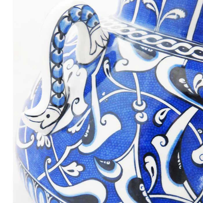 Iznik Mosque Lamp | Asymmetrical Design of Lotus Flowers - Image 3
