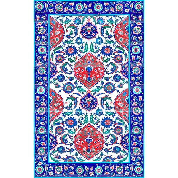 Iznik Panel | Selimiye Mosque 125x200 cm
