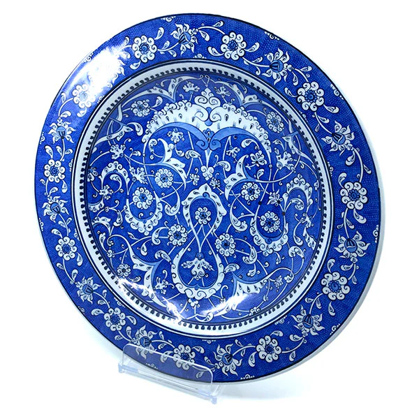 Iznik Plate | Baba Nakkash Style – Classical Rumi Design - Image 2