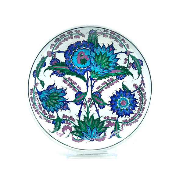 Iznik Plate | Branches of Hyacinth