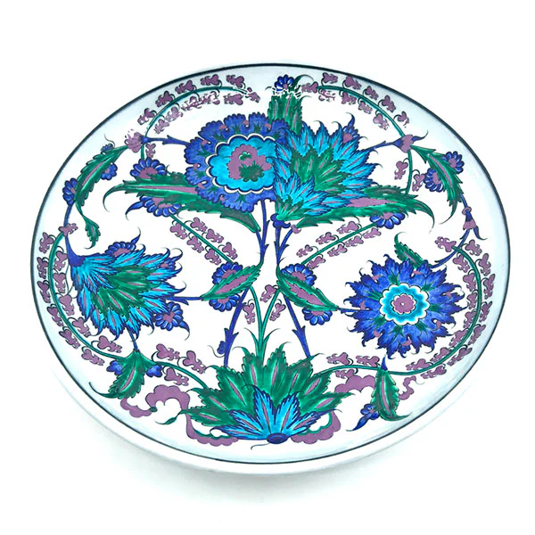 Iznik Plate | Branches of Hyacinth - Image 3