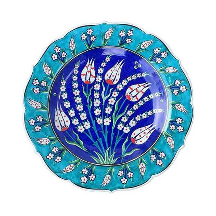 Iznik Plate | Ottoman Tulips – Classical Elegance