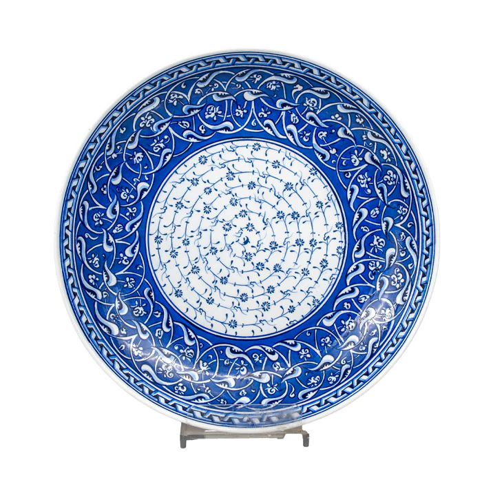 Iznik Plate Rumi and Golden Horn