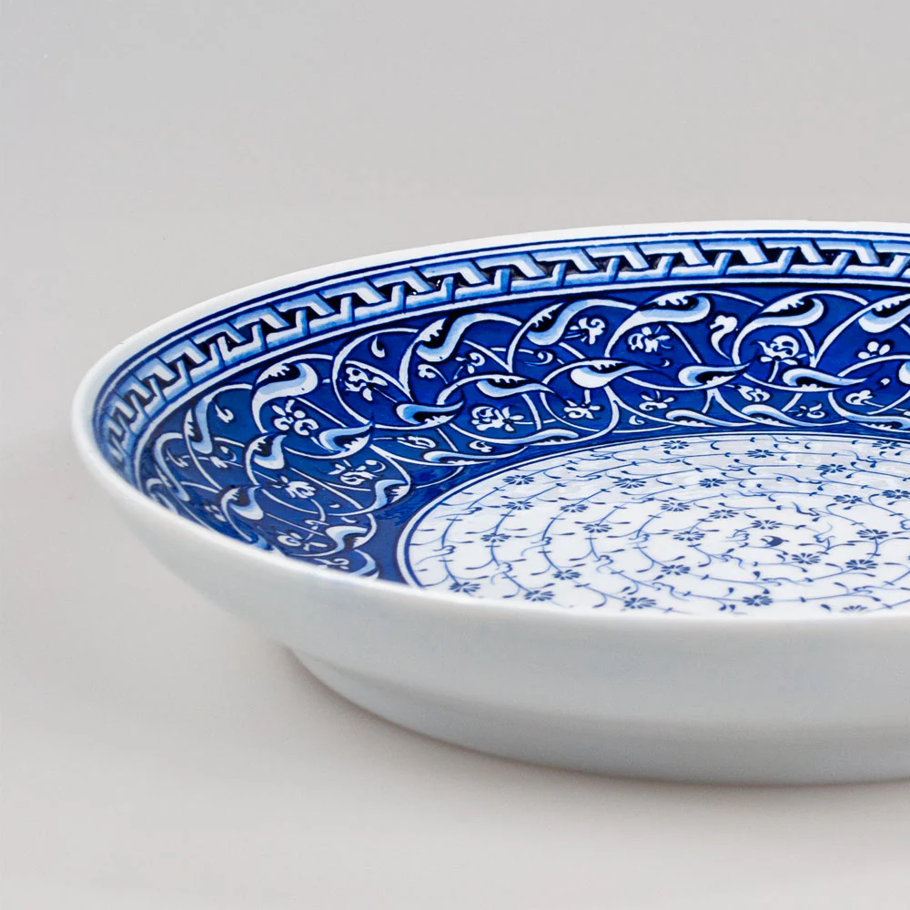 Iznik Plate Rumi and Golden Horn - Image 2