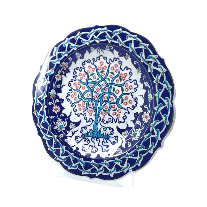 Iznik Plate | Tree of Life Pattern - Image 2