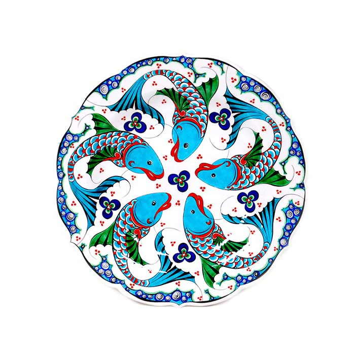 Iznik Plate | Fishes