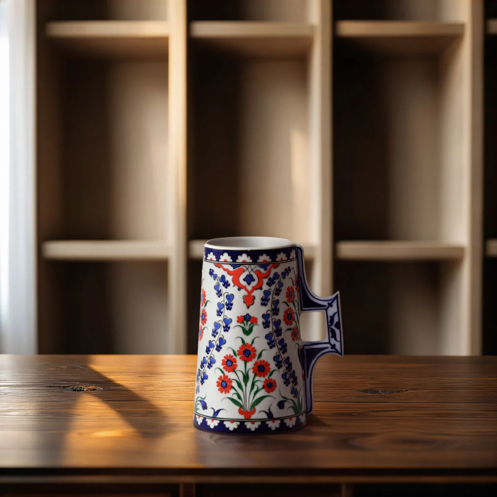 Iznik Tankard | Hyacinths Design - Image 2