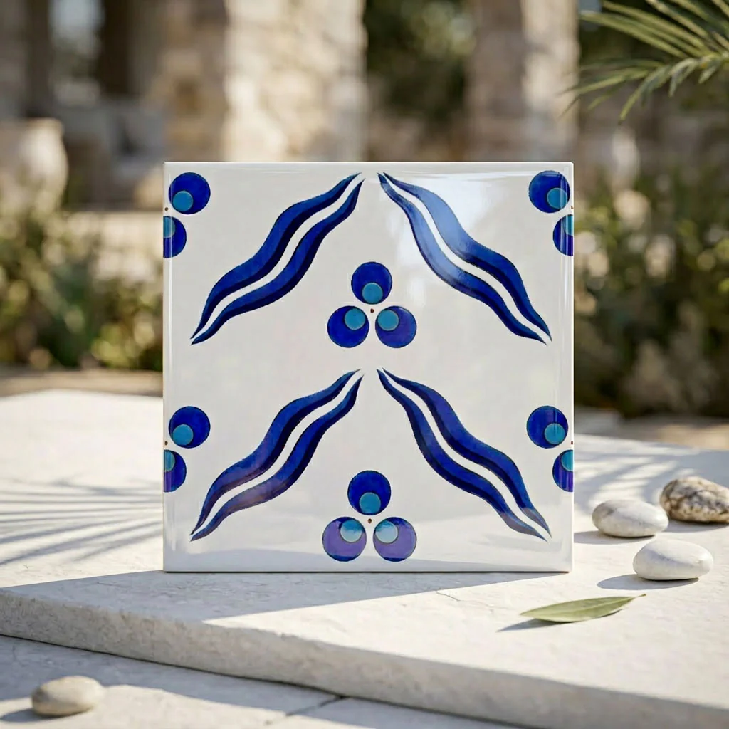 Iznik Tile | Chintamani - Image 3