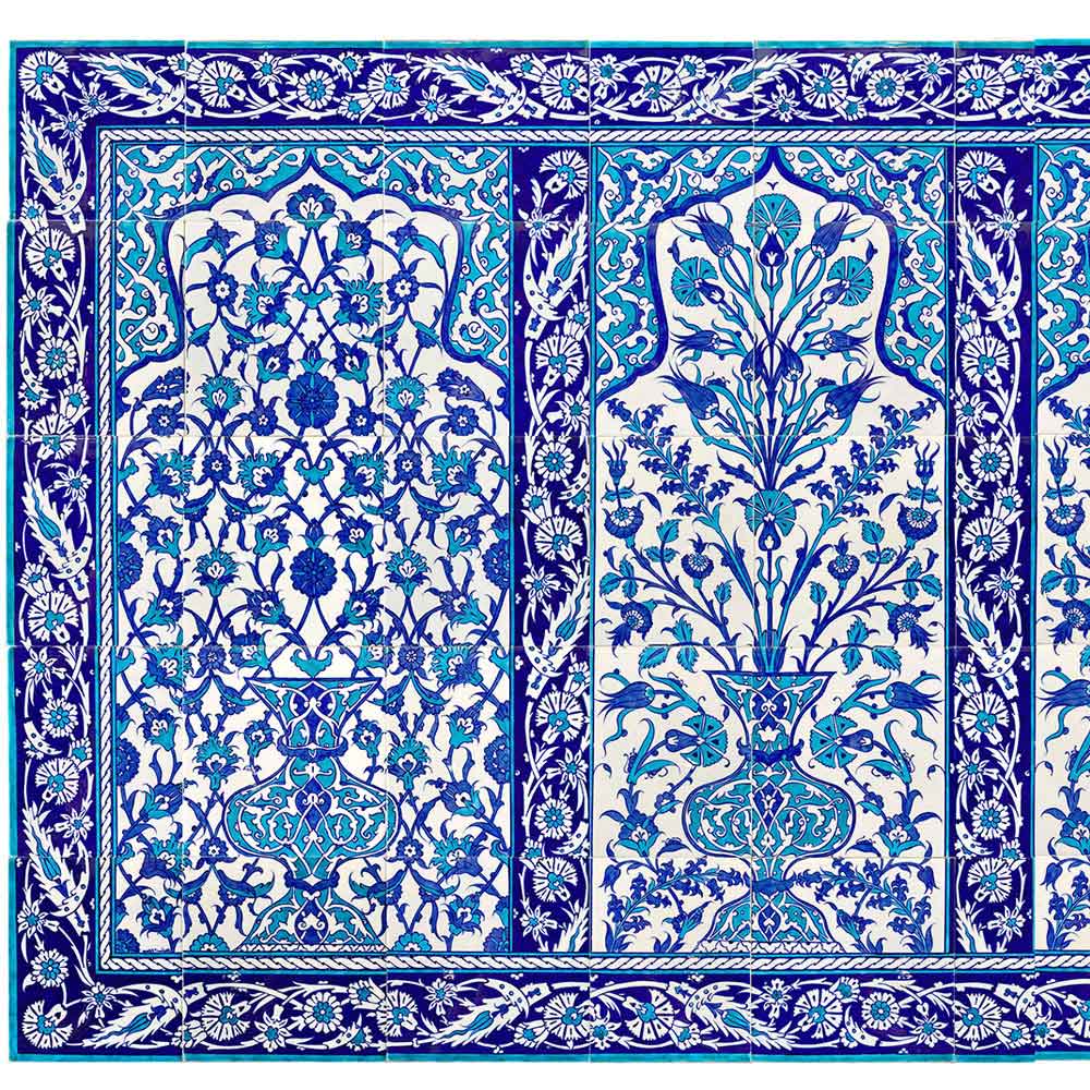 Iznik Tile Panel | Victoria & Albert Museum 120 cm x 240 cm - Image 2