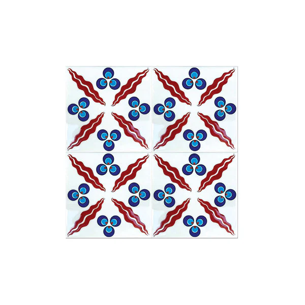 Iznik Tile with Chintamani Pattern - Image 2