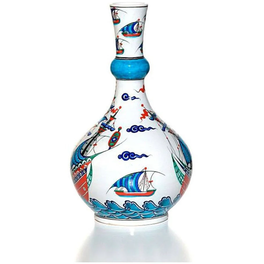 Iznik Vase | Galleon Design – Maritime Heritage Series - Image 3