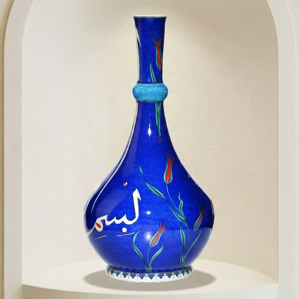 Iznik Vase | Islamic Calligraphy - Image 3