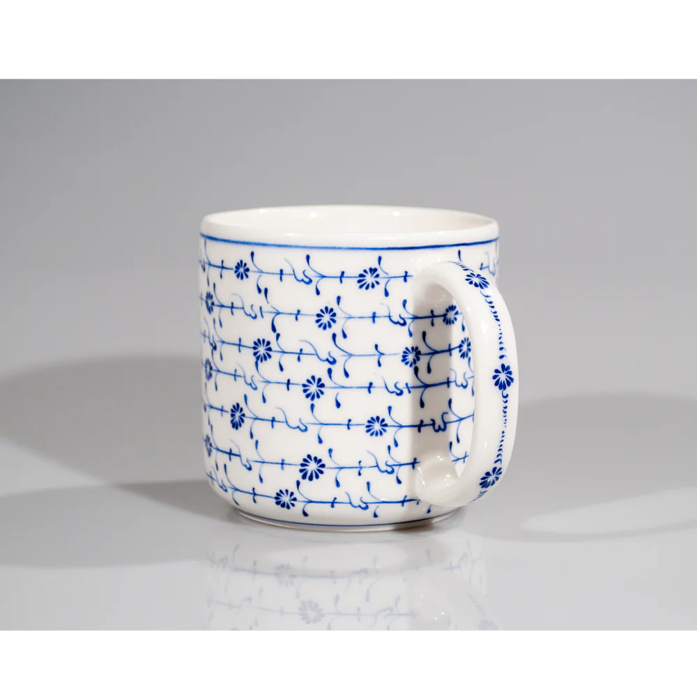 Porcelain Mug – Golden Horn Design Handmade Coffee & Tea Cup - Image 2