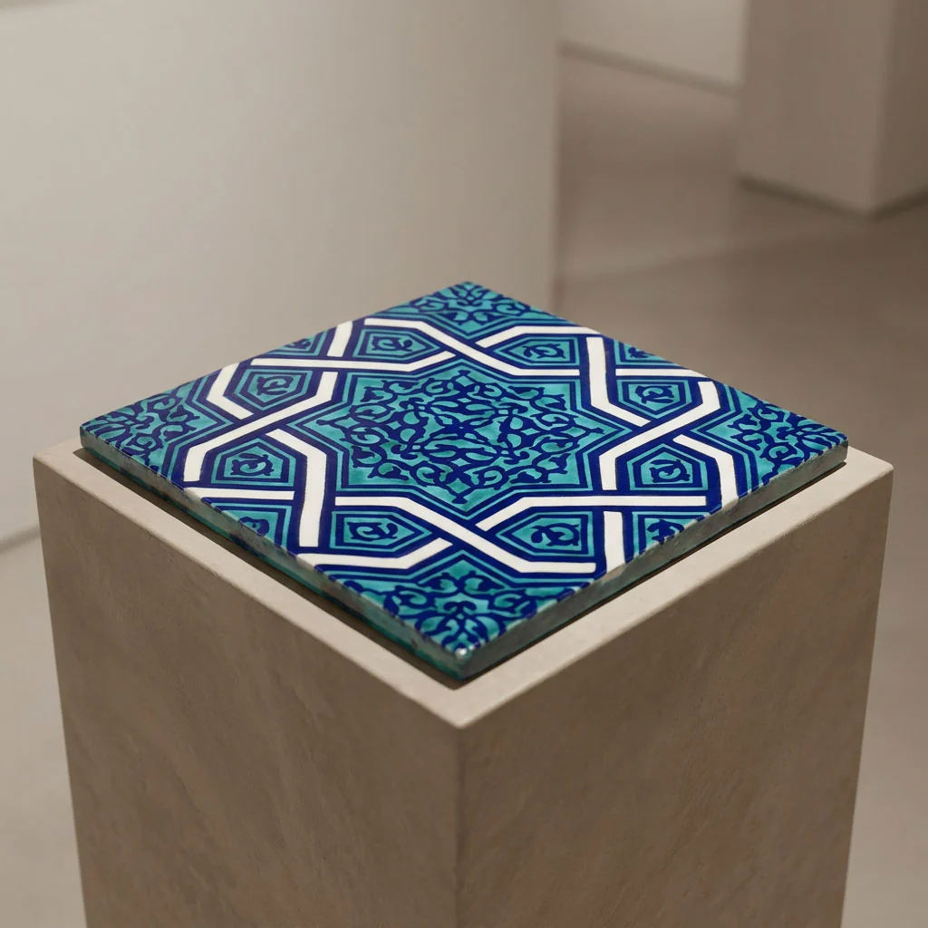 Seljuk Tile, 12th century - Image 4