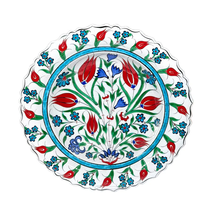 Iznik Plate | Classical Floral Design – Spring Garden