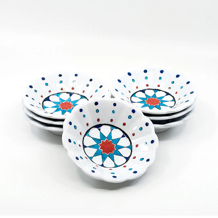Traditional Style Turkish Tea Plates | Seljuk Design